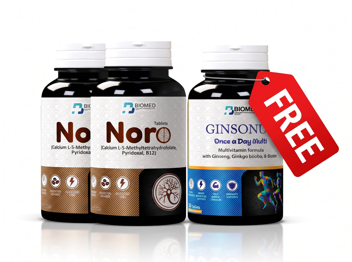 Diabetic Health Bundle – Buy 2 Noro Get 1 Ginsonur Free
